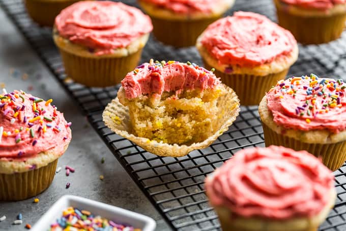 Natural Funfetti Cupcakes: Real Ingredients, No Artificial Dyes